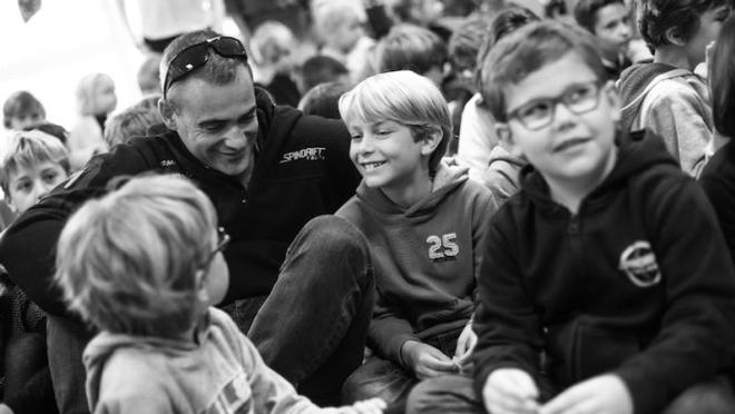 Spindrift racing is also continuing to develop its Schools programme ©  Eloi Stichelbaut/Spindrift Racing http://www.spindrift-racing.com/